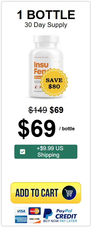 InsuFend 1 bottle price